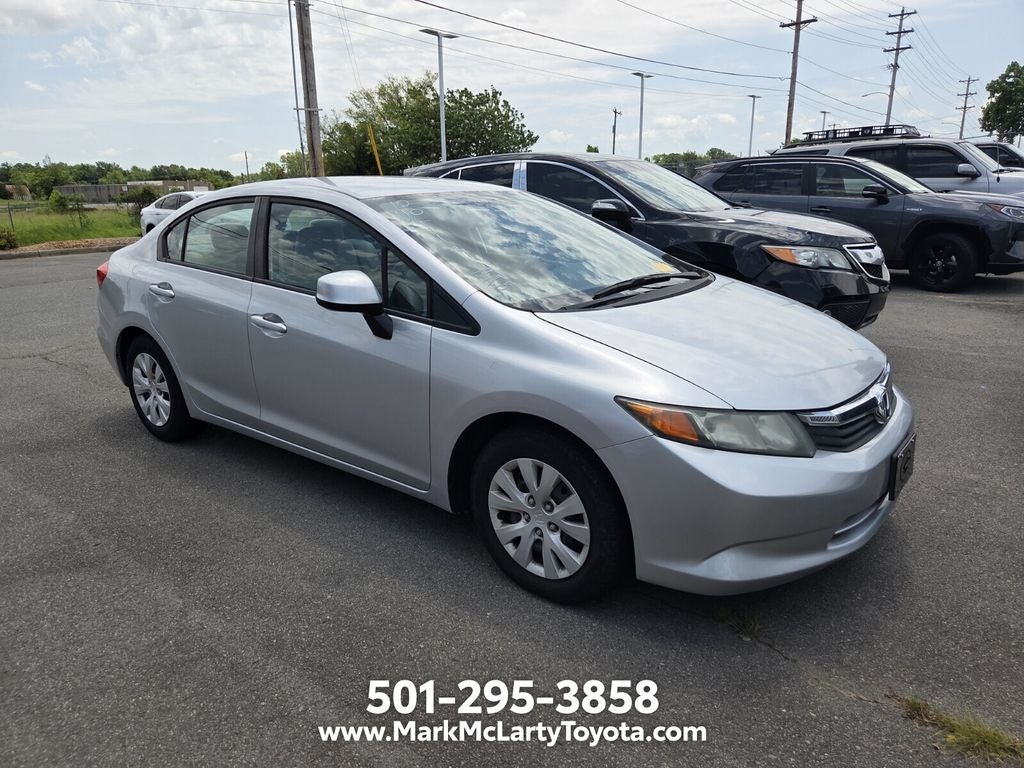 2012 Honda Civic — side profile view