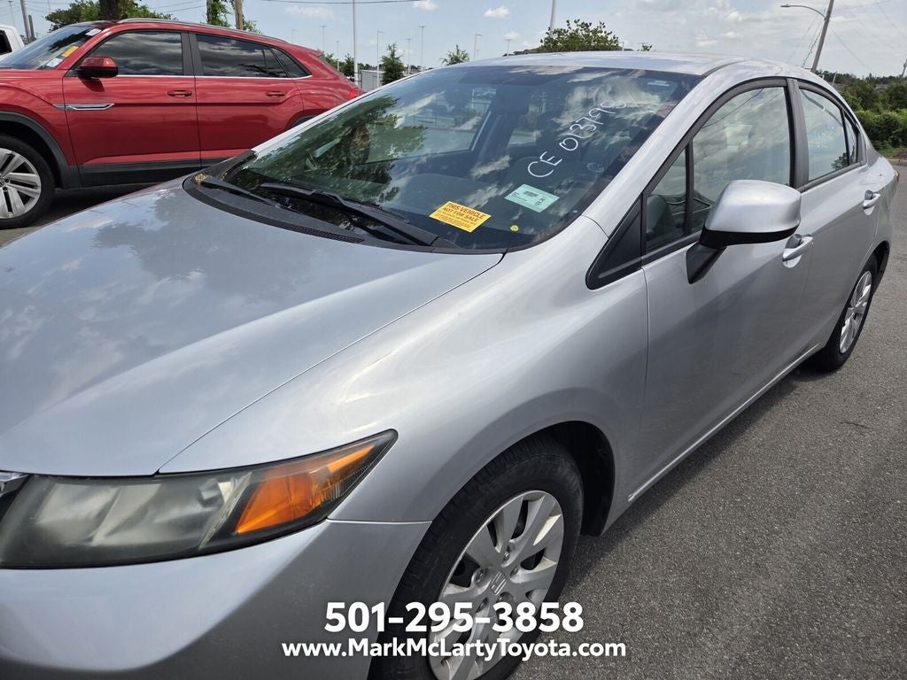 2012 Honda Civic — interior view