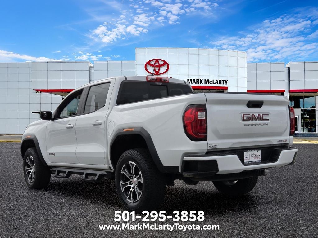 2023 GMC Canyon — rear three-quarter view