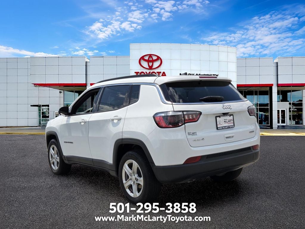 2024 Jeep Compass — rear three-quarter view