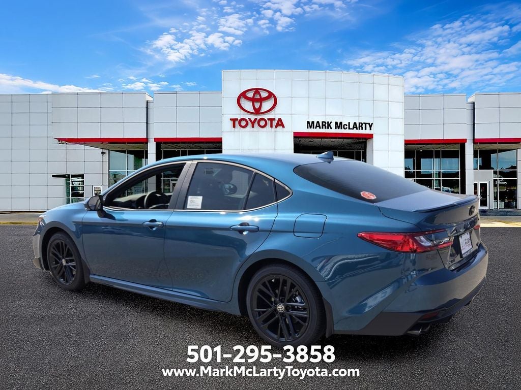 2026 Toyota Camry — rear three-quarter view