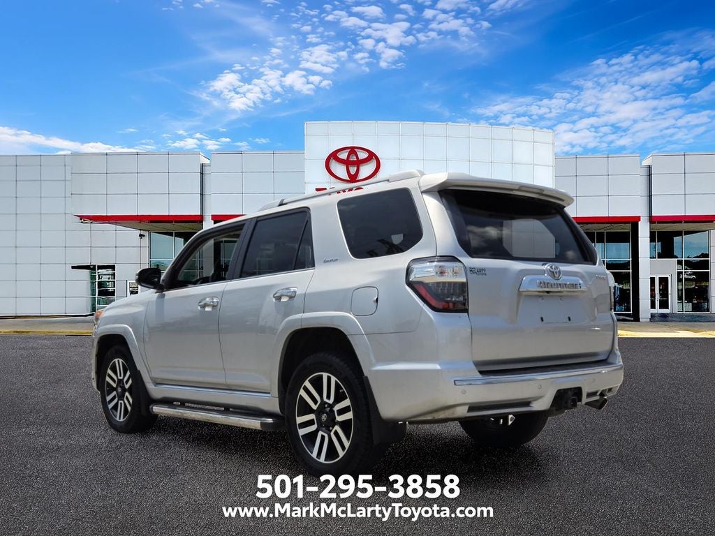2016 Toyota 4RUNNER — rear three-quarter view