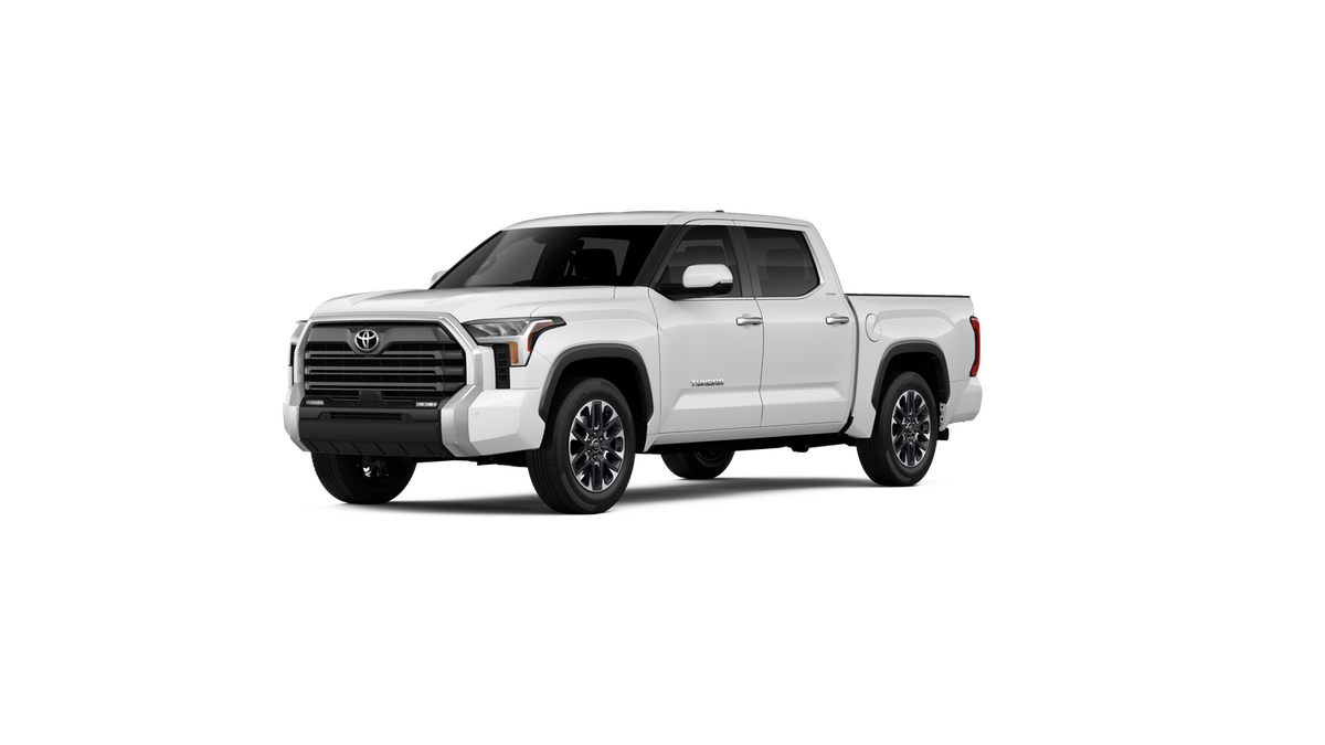 2026 Toyota Tundra Limited in Ice Cap — front three-quarter view