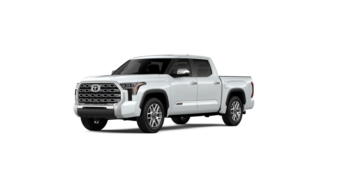 2026 Toyota Tundra 1794 Edition in Wind Chill Pearl — front three-quarter view