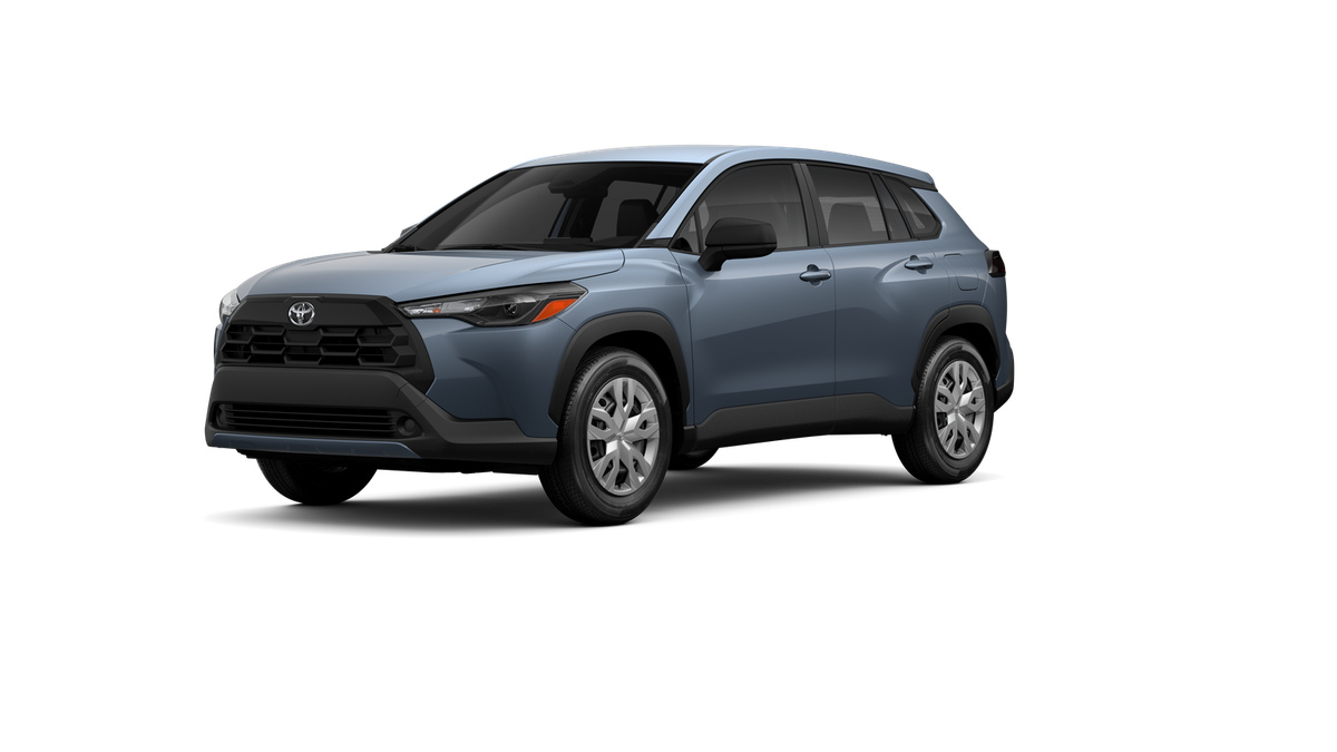 2026 Toyota Corolla Cross L in Celestite — front three-quarter view
