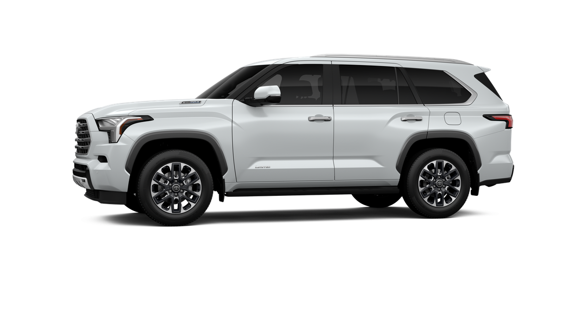 2026 Toyota Sequoia — rear three-quarter view