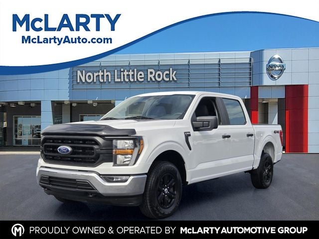 2023 Ford F-150 XL in Oxford White — front three-quarter view