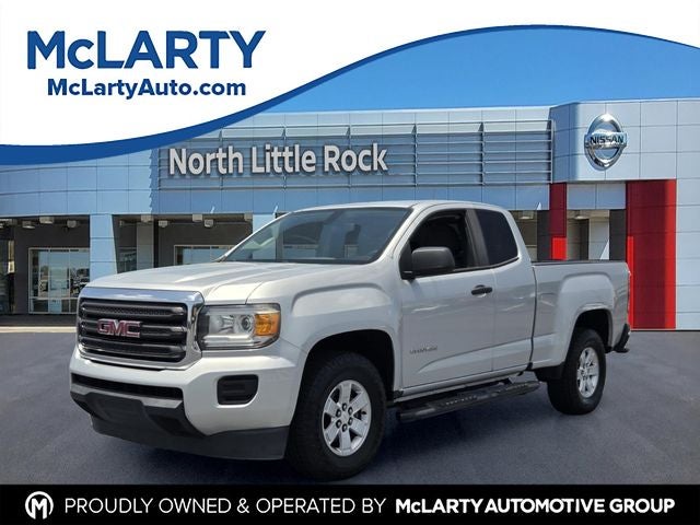 2017 GMC Canyon Base in Quicksilver Metallic — front three-quarter view
