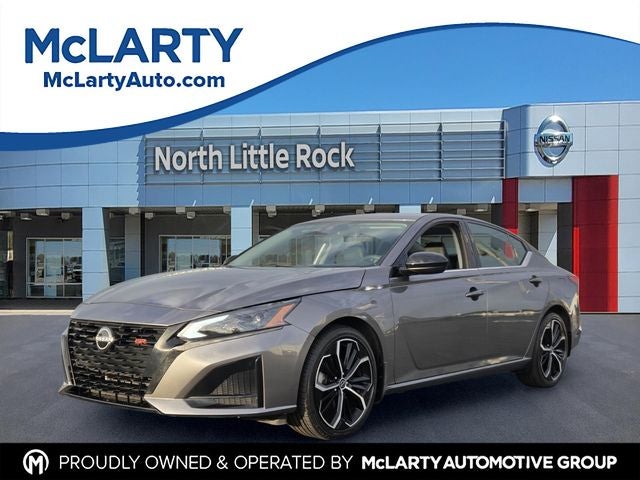 2024 Nissan Altima 2.5 SR in Gun Metallic — front three-quarter view