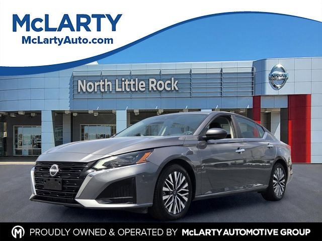 2025 Nissan Altima 2.5 SV in Gun Metallic — front three-quarter view