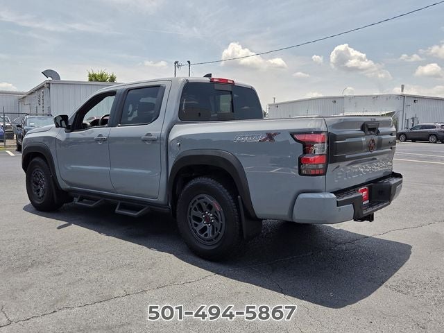 2025 Nissan Frontier — rear three-quarter view