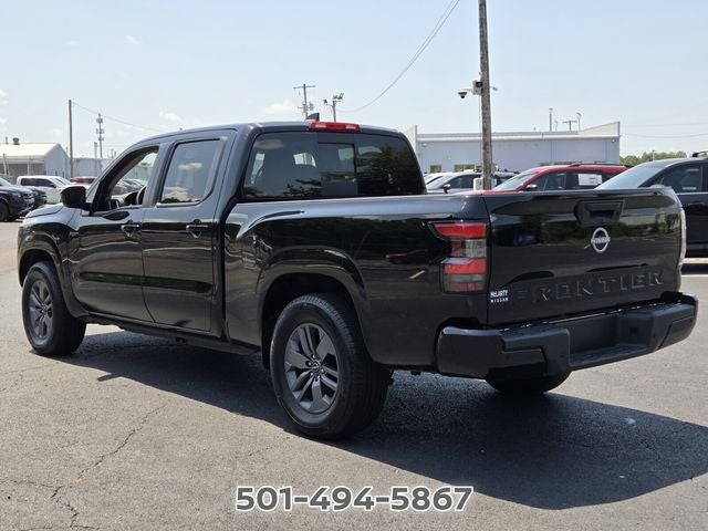 2025 Nissan Frontier — rear three-quarter view