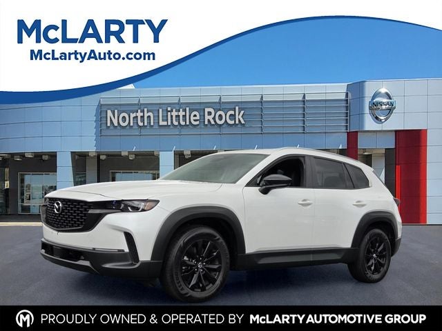 2025 Mazda Mazda CX-50 2.5 S Preferred Package in Wind Chill Pearl — front three-quarter view