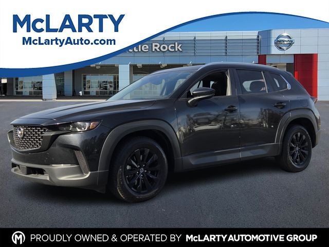 2024 Mazda Mazda CX-50 2.5 S Premium Package in Jet Black Mica — front three-quarter view