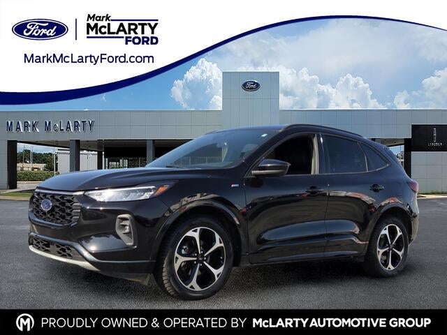 2023 Ford Escape ST-Line Select in Black Metallic — front three-quarter view