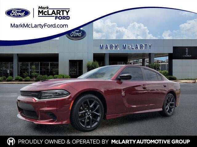 2020 Dodge Charger GT in Octane Red Pearlcoat — front three-quarter view