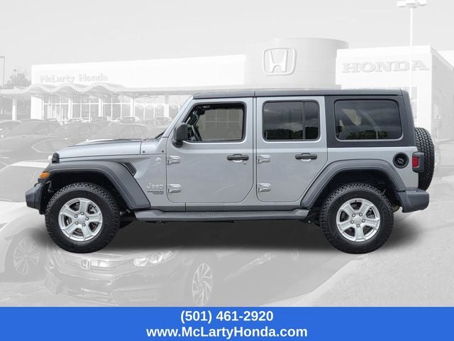 2018 Jeep Wrangler — side profile view