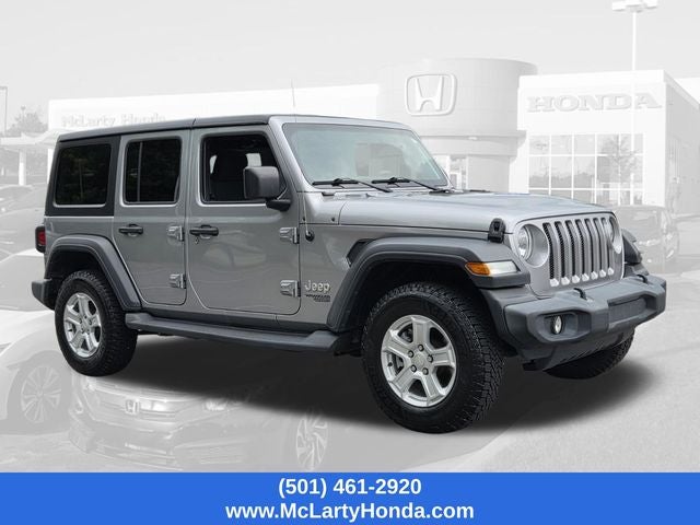 2018 Jeep Wrangler — interior view