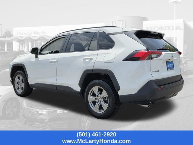 2024 Toyota RAV4 — rear three-quarter view