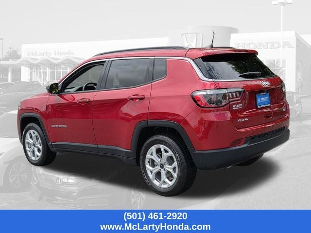 2025 Jeep Compass — rear three-quarter view