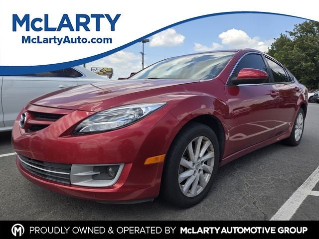 2012 Mazda Mazda6 i Touring in Fireglow Red — front three-quarter view