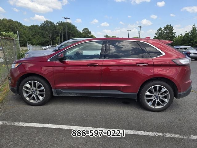2018 Ford Edge — rear three-quarter view