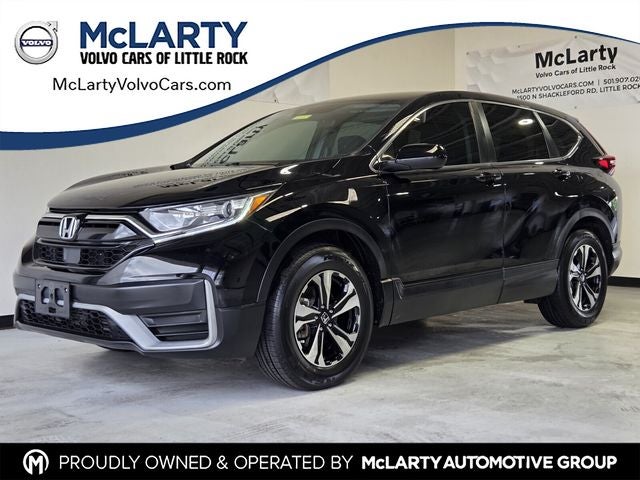 2021 Honda CR-V Special Edition in Crystal Black Pearl — front three-quarter view