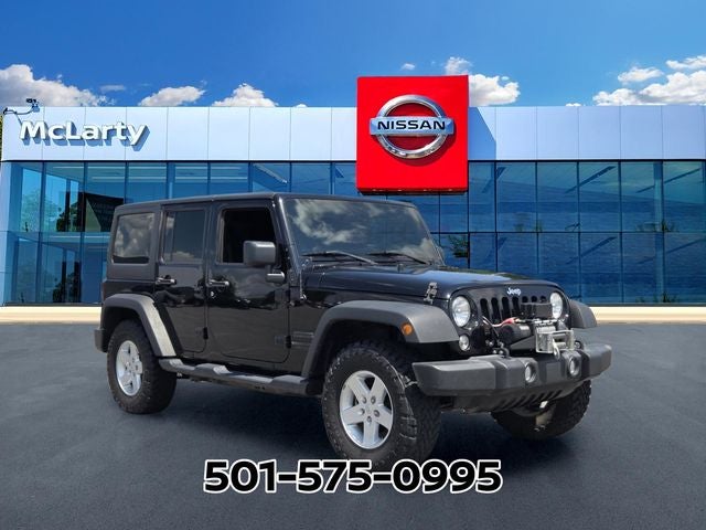 2017 Jeep Wrangler — side profile view