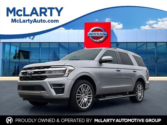 2024 Ford Expedition Limited in Silver Metallic — front three-quarter view