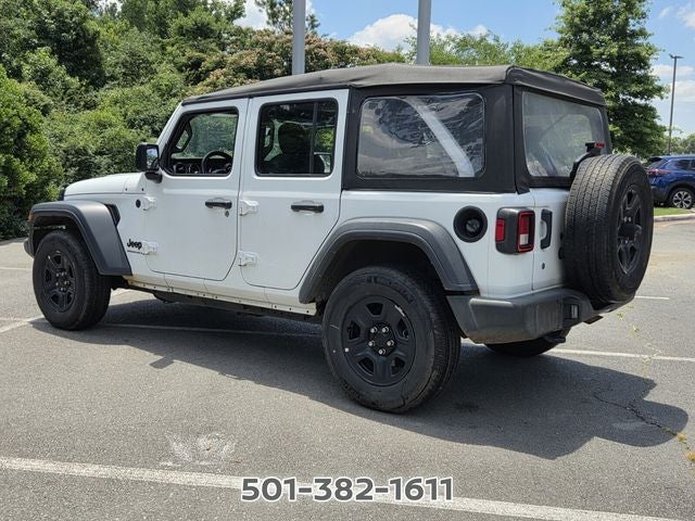 2023 Jeep Wrangler — rear three-quarter view