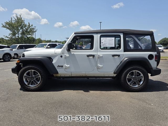 2023 Jeep Wrangler — side profile view