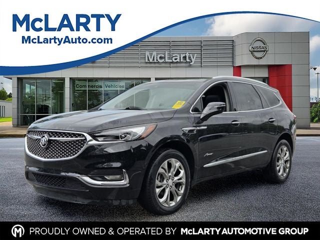 2020 Buick Enclave Avenir in Ebony Twilight Metallic — front three-quarter view