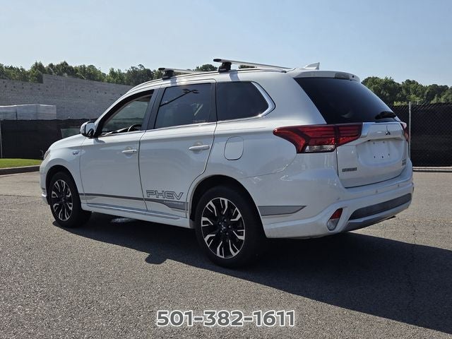 2018 Mitsubishi Outlander PHEV — rear three-quarter view