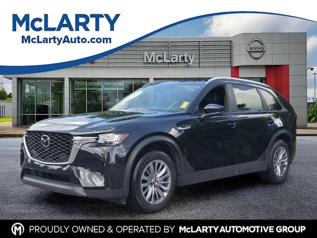 2025 Mazda Mazda CX-90 3.3 Turbo Select in Jet Black Mica — front three-quarter view
