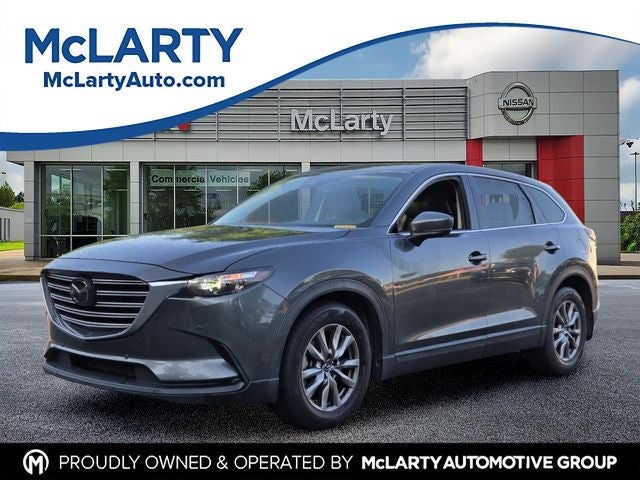 2019 Mazda Mazda CX-9 Touring in Machine Gray Metallic — front three-quarter view